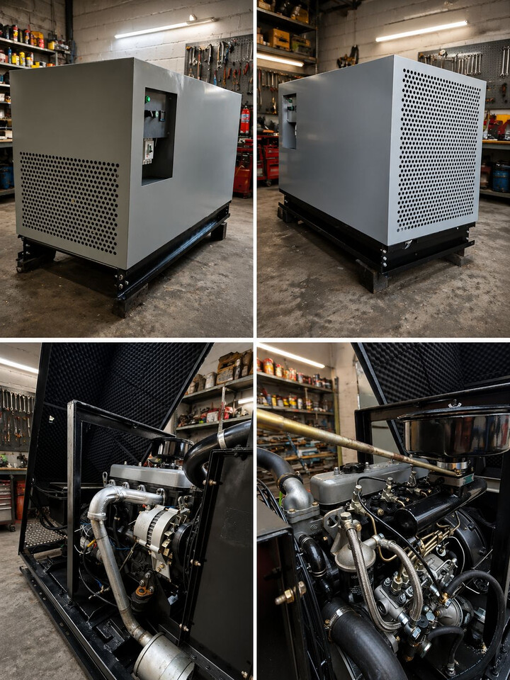 RC Grupo Gerador 25KVA Carenado Manual
