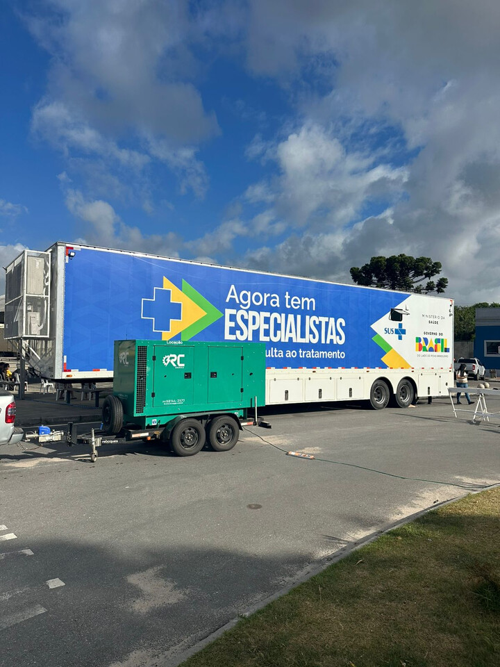 Grupo Gerador para Carreta da Saúde da Mulher em Pelotas/ RS